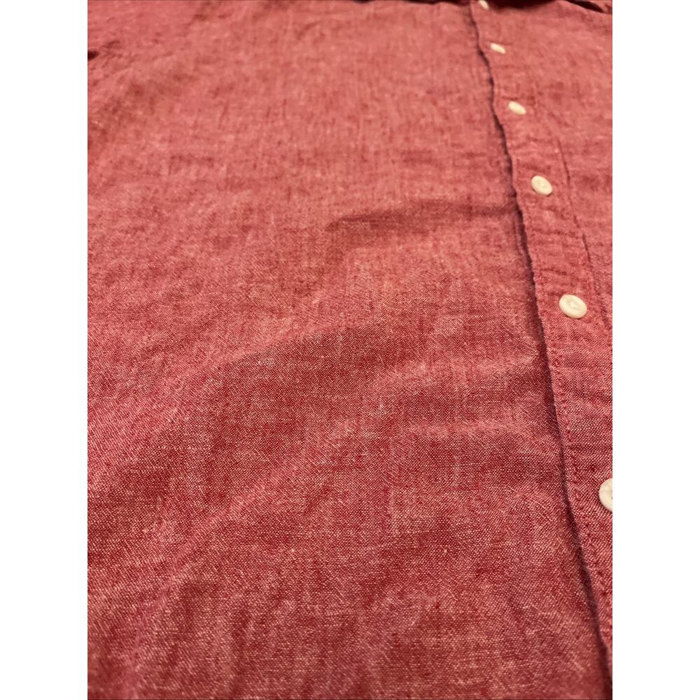 American Rag Button Up Shirt Size XL Red - Picture 2 of 4